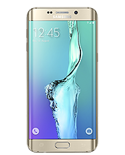 Samsung Galaxy S6 Edge + gold-platinum 