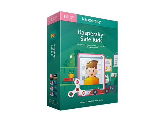Verpackung von Kaspersky Safe Kids